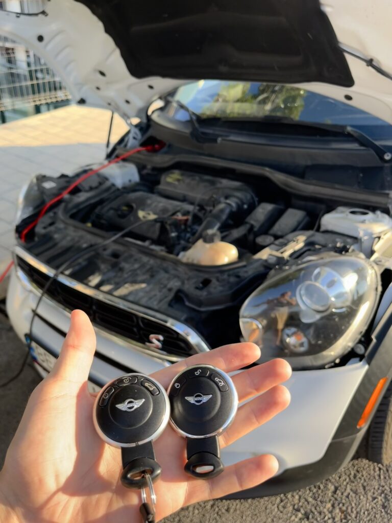 Cerradura de encendido nueva instalada y funcionando