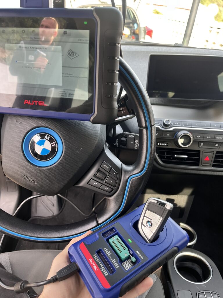 Creación de llave BMW desde cero